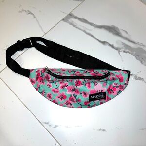 NWOT Arizona iced tea cherry blossom fanny pack